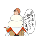 人々65(セルフリメイク編)（個別スタンプ：40）