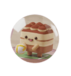 バレーボールティラミス！(丸型)（個別スタンプ：6）