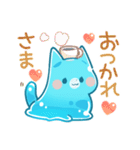 ぷるぷるねこさんスタンプ3（個別スタンプ：2）