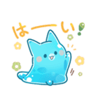 ぷるぷるねこさんスタンプ3（個別スタンプ：4）