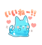 ぷるぷるねこさんスタンプ3（個別スタンプ：6）