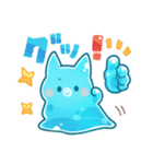 ぷるぷるねこさんスタンプ3（個別スタンプ：10）