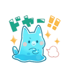 ぷるぷるねこさんスタンプ3（個別スタンプ：12）