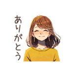 カフェイン切れ★情緒不安定な丸の内OL（個別スタンプ：3）