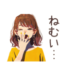 カフェイン切れ★情緒不安定な丸の内OL（個別スタンプ：9）