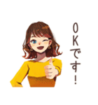 カフェイン切れ★情緒不安定な丸の内OL（個別スタンプ：13）