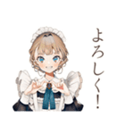 クラシカルメイド★完璧お掃除術（個別スタンプ：9）