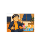 動くサラリーマンの日常（1）（個別スタンプ：10）