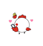 動くたかるとひよっこLINEスタンプ（個別スタンプ：1）