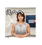 架空の女子アナボディビルダー（個別スタンプ：36）