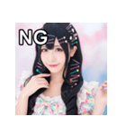 ヘアピンまみれ（個別スタンプ：25）