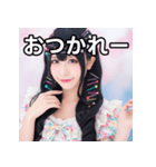 ヘアピンまみれ（個別スタンプ：35）