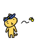 猫のお巡りさん ネガティブ（個別スタンプ：29）