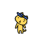 猫のお巡りさん ネガティブ（個別スタンプ：33）