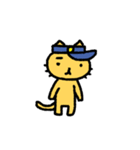 猫のお巡りさん ネガティブ（個別スタンプ：40）