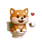 カメ柴3D ver1.0（個別スタンプ：13）