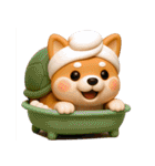 カメ柴3D ver1.0（個別スタンプ：14）
