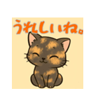 サビ猫しーちゃん（個別スタンプ：3）