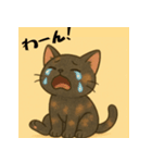 サビ猫しーちゃん（個別スタンプ：6）