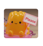 フルーツゼリーカプセルトイ(四角型)（個別スタンプ：3）