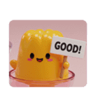フルーツゼリーカプセルトイ(四角型)（個別スタンプ：5）