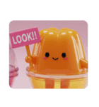 フルーツゼリーカプセルトイ(四角型)（個別スタンプ：6）