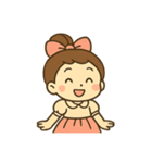 [アレンジ用]5歳の女の子（個別スタンプ：2）