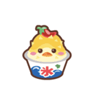 毎日使える♡動くチリ帽子をかぶったひよこ（個別スタンプ：8）