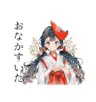 巫女さんのゲーマーオフ会連絡（個別スタンプ：29）