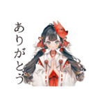 巫女さんのゲーマーオフ会連絡（個別スタンプ：38）