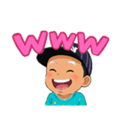 わんぱく、やんちゃboy（個別スタンプ：6）