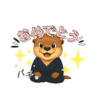 カワウソさん剣道はじめました（個別スタンプ：2）