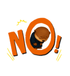 カワウソさん剣道はじめました（個別スタンプ：9）