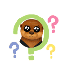 カワウソさん剣道はじめました（個別スタンプ：12）