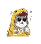 ふっちょ猫ザウルス（個別スタンプ：5）
