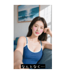 セクシー水着美女（個別スタンプ：16）