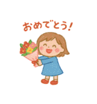 年中使える可愛い春夏秋冬ご挨拶スタンプ（個別スタンプ：39）