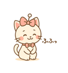 シルクレイ・ちび猫（個別スタンプ：12）