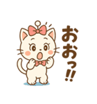 シルクレイ・ちび猫（個別スタンプ：23）
