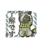 アンデッド動く⚰️猫ミイラ（個別スタンプ：10）