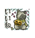 アンデッド動く⚰️猫ミイラ（個別スタンプ：16）