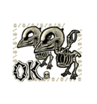 アンデッド動く⚰️スケルトリ（個別スタンプ：5）