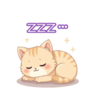 もちもちネコのLINEスタンプ（個別スタンプ：10）