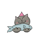 私の太った猫たちの人生（個別スタンプ：12）