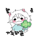 わんちゃんの餅はもちもち(韓国語)（個別スタンプ：30）