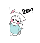 わんちゃんの餅はもちもち(韓国語)（個別スタンプ：31）