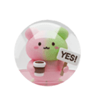 カフェ桜餅ちゃん(丸型)（個別スタンプ：7）