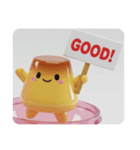 躍動感のあるプリンちゃん（個別スタンプ：5）