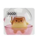 躍動感のあるプリンちゃん（個別スタンプ：6）
