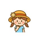 夏の可愛いスタンプ Cute Summer Stamps（個別スタンプ：15）